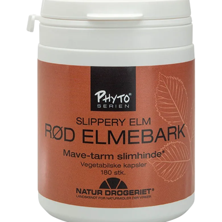 Natur Drogeriet Rød elmebark (180 kap)