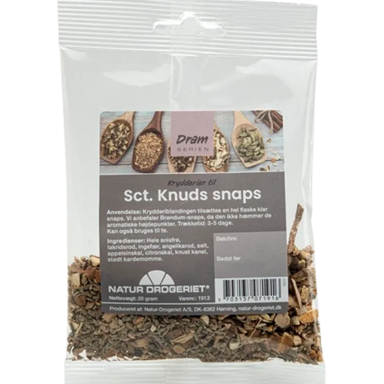 Natur Drogeriet Sct. Knuds Snaps Krydderiblanding (20 g)