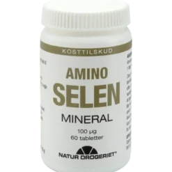 Natur Drogeriet Selen Amino 100 ug (60 tab)