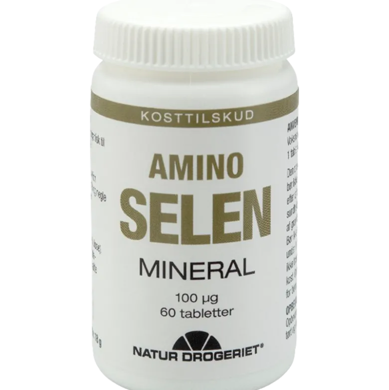 Natur Drogeriet Selen Amino 100 ug (60 tab)