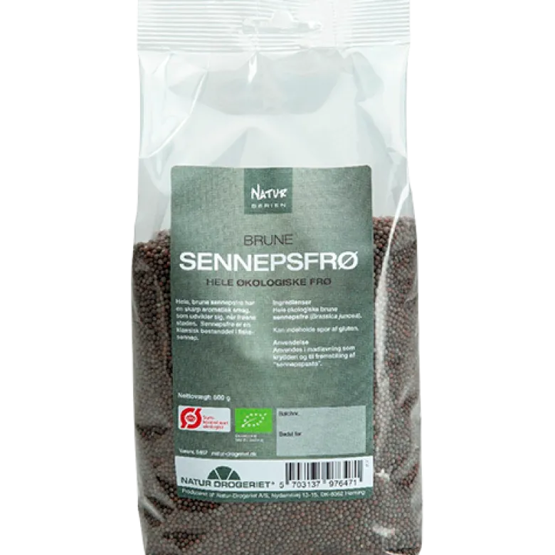 Natur Drogeriet Sennepsfrø Hele Ø (500 g)