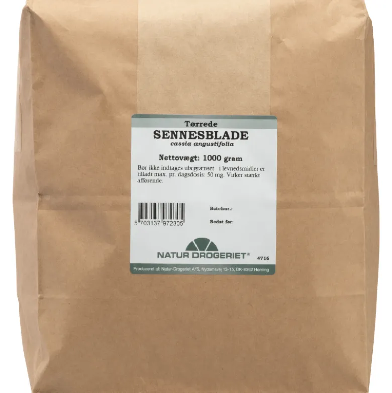 Natur Drogeriet Sennesblade Skårne (1000 gr)