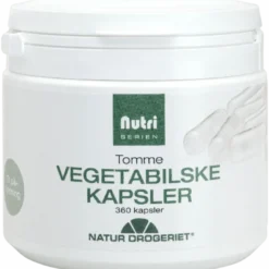 Natur Drogeriet Vegetabilske Kapsler Tomme (360 stk)