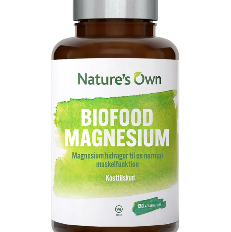 Natures Own Biofood Magnesium (120 tabl)