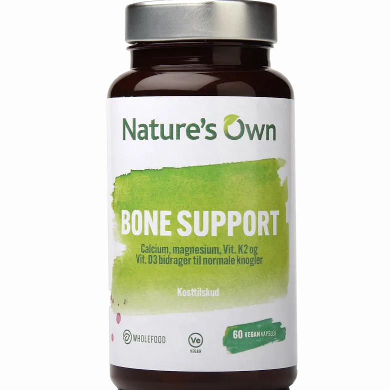 Nature's Own Bone Support Wholefood (60 kaps.)