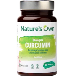 Natures Own Økologisk Curcumin (60 kaps)