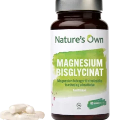 Natures Own Magnesium Bisglycinat (60 kaps)