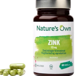 Nature's Own Zink (60 kap)