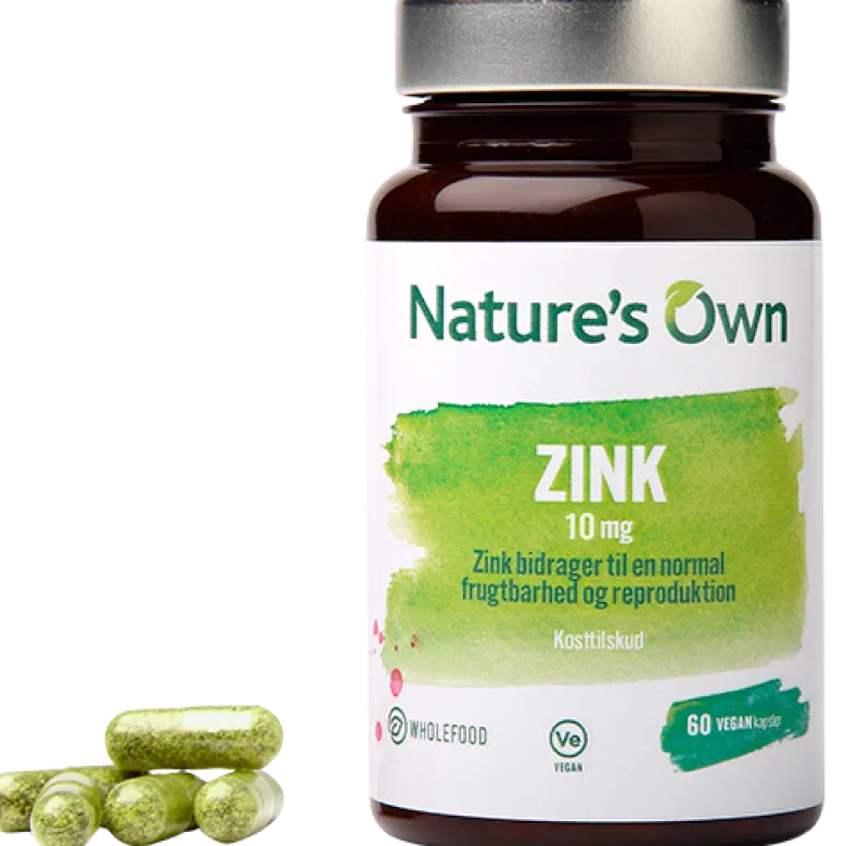 Nature's Own Zink (60 kap)