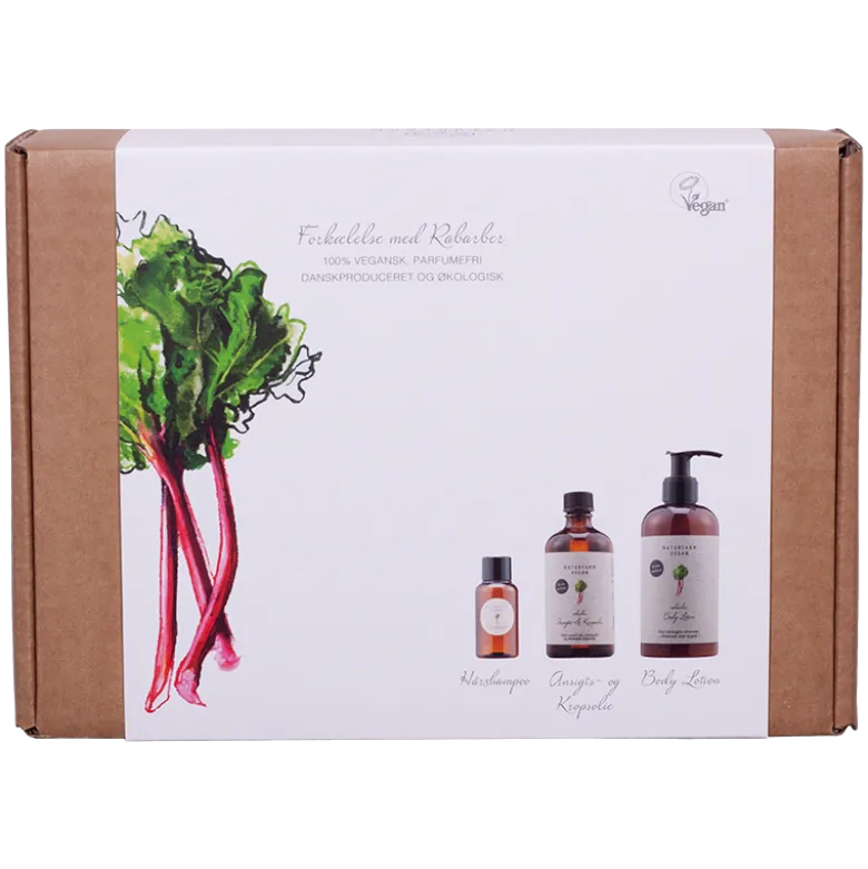 Naturfarm Gaveæske Ansigt- og Kropsolie + Bodylotion og Shampoo (1 stk)