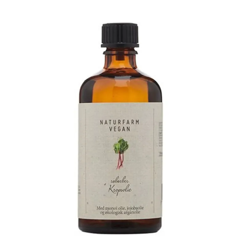 Naturfarm Kropsolie Rabarber (100 ml)