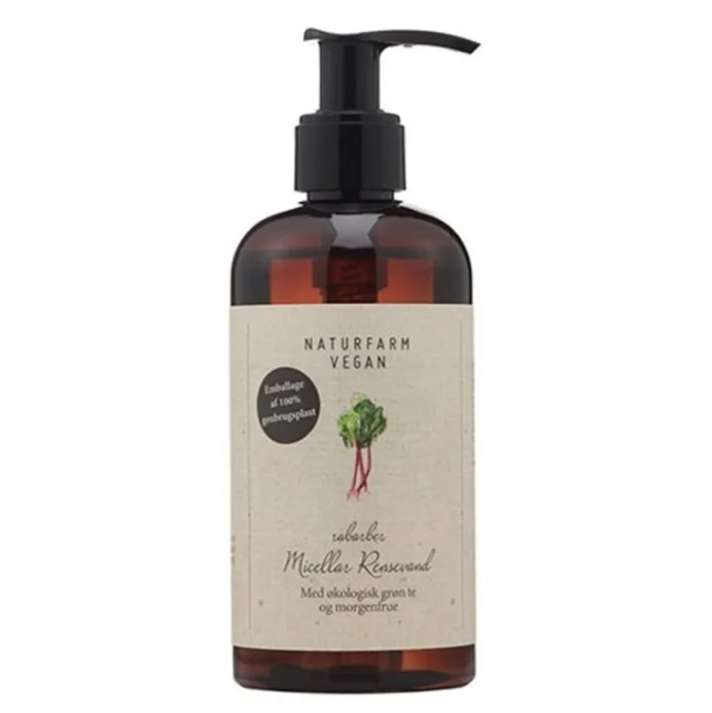 Naturfarm Micellar Rensevand Rabarber (250 ml)