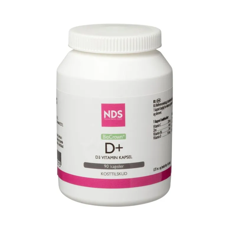 NDS FoodMatriX D3+ - 90 Tab (D vitamin)