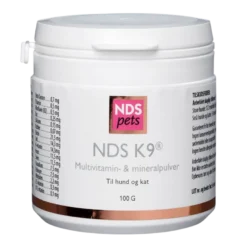 NDS K9 Multivitamin/mineral Hund og Kat 100 gr.