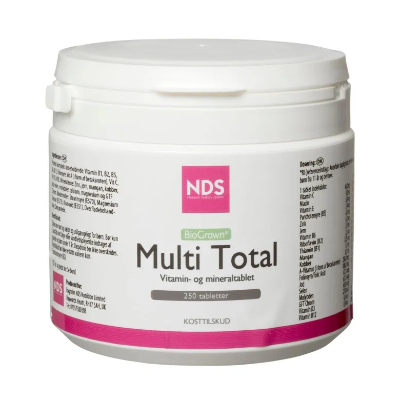 NDS Multi Total Multivit Mineral (250 Tab)