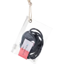 Needs Hair Elastics Black (12 stk)