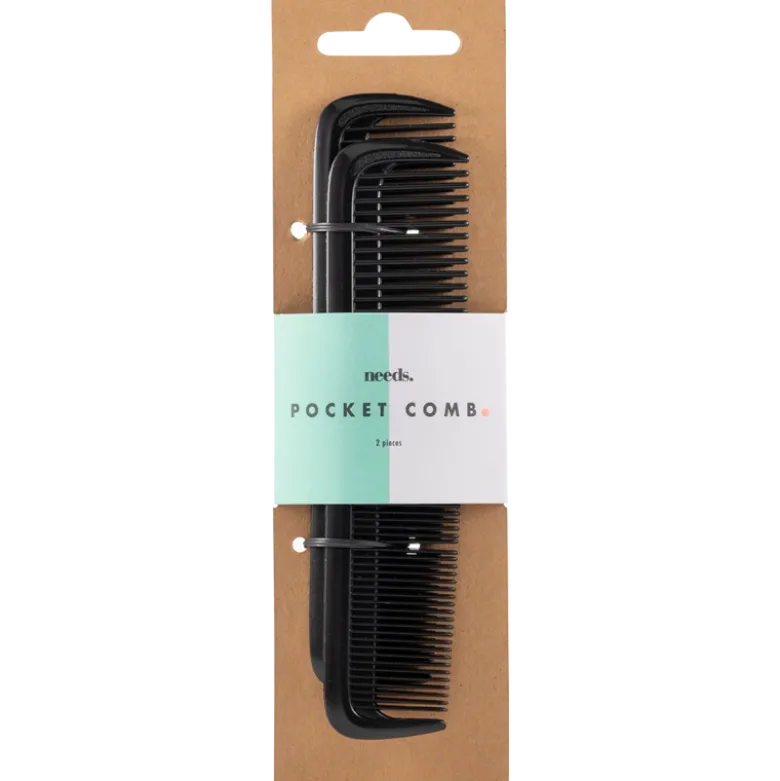 Needs Pocket Comb (2 stk)