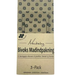 Newbeing Bivoks madindpakning beige (3 stk)