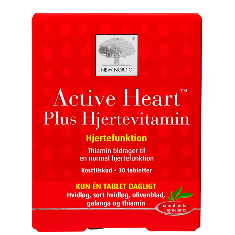 New Nordic Active Heart Plus (30 tab)