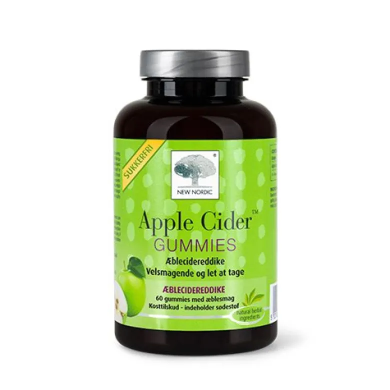 New Nordic Apple Cider Gummies (60 stk)