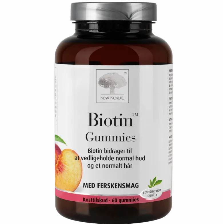 New Nordic Biotin Gummies (60 stk)