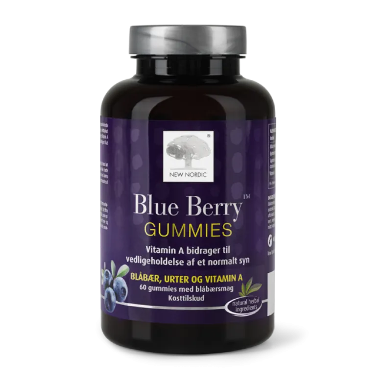 New Nordic Blue Berry gummies (60 stk)