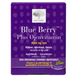 New Nordic Blue Berry Plus Øjenvitamin (120 tabletter)