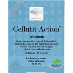 New Nordic Cellufit Action (60 tabletter)