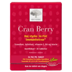 New Nordic Cran Berry (30 tab)