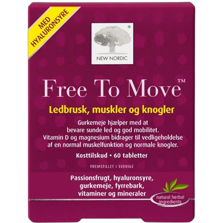 New Nordic Free To Move (60 tab)