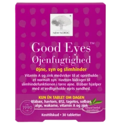 New Nordic Good Eyes Øjenfugtighed (30 tabl)