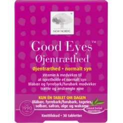 New Nordic Good Eyes Øjentræthed (30 tabl)