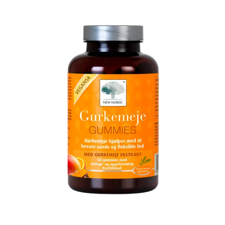 New Nordic Gurkemeje Gummies (60 gummies)