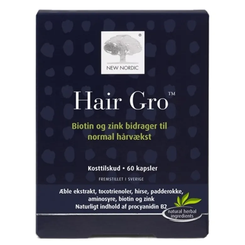 New Nordic Hair Gro (60 kap)