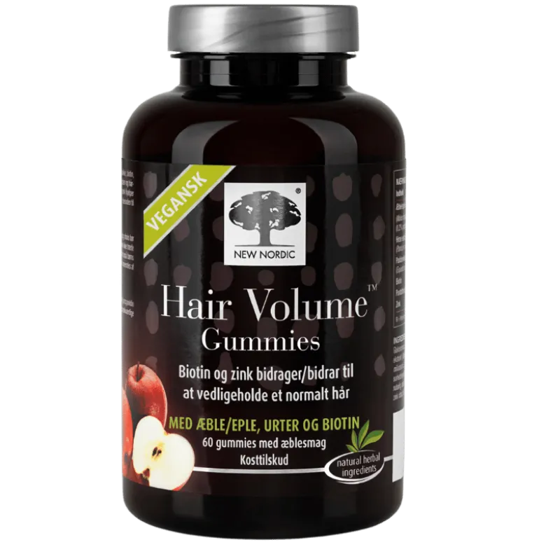 New Nordic Hair Volume Gummies (60 stk)