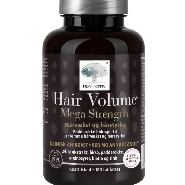 New Nordic Hair Volume Mega Strength (180 tabl)