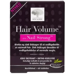 New Nordic Hair Volume + Nails Strong (60 tab)