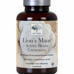 New Nordic Lions Mane Active Brain Gummies (60 stk)