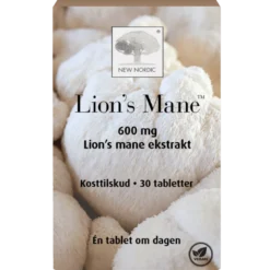 New Nordic Lion's mane 600 mg (30 tabl)