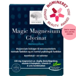 New Nordic Magic Magnesium Glycinat (60 tabl)
