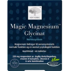 New Nordic Magic Magnesium Glycinat (60 tabl)