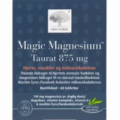 New Nordic Magic Magnesium Taurat (60 tabl)