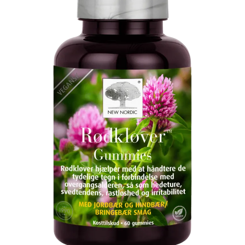New Nordic Rødkløver Gummies (60 stk)