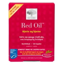New Nordic Red Oil - Krill Olie (120 kap)