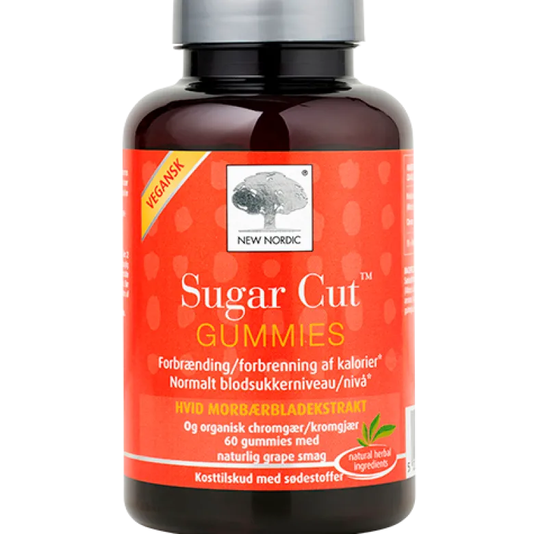 New Nordic Sugar Cut Gummies (60 stk)