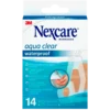 Nexcare Aqua Clear Waterproof Plasters, Assorted (14 stk)