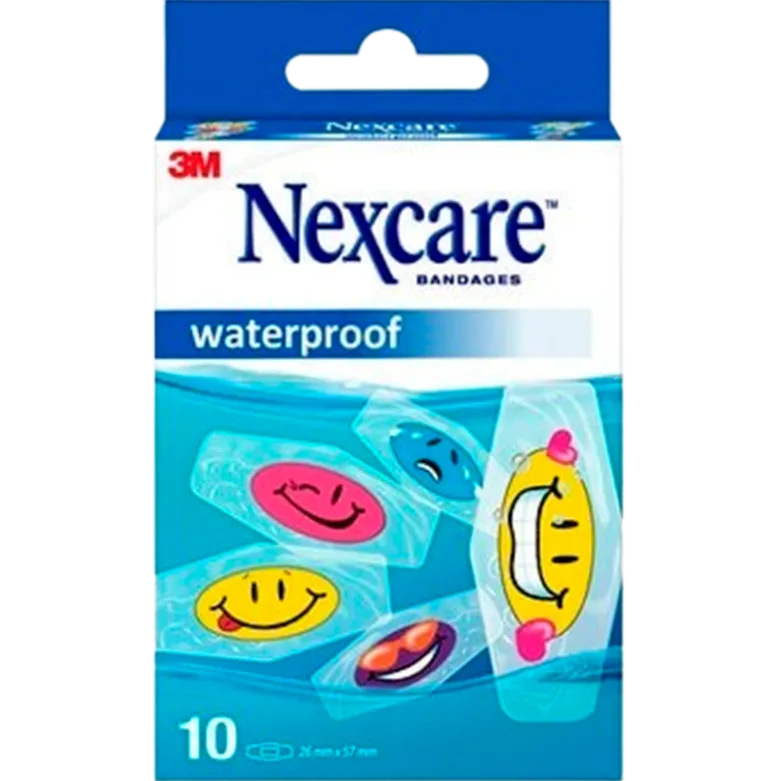 Nexcare Aqua 360 Strips Tattoo M. Smiley (10 stk)