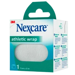 Nexcare Athletic Wrap Hvid - 7 cm x 3 m (1 stk)