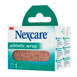 Nexcare Athletic Wrap Lysbrun - 5 cm x 2,3 m (1 stk)