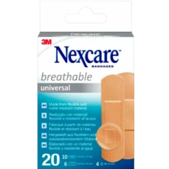 Nexcare Breathable Universal Plastre (20 stk)